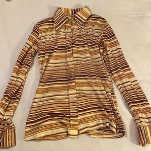Cool striped 70s vintage shirt